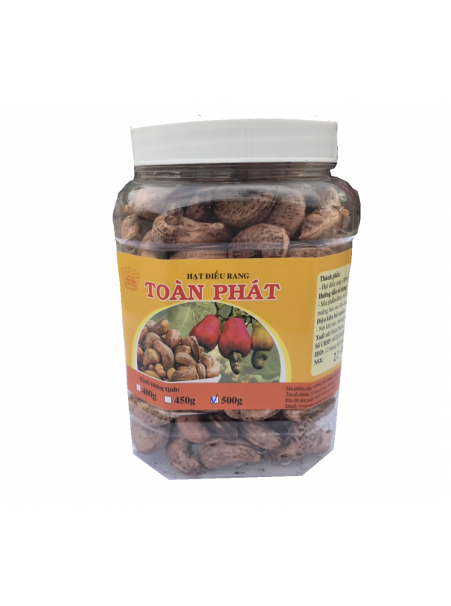 Hạt điều rang-Hộp 500g